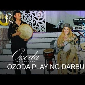 Ozoda Nursaidova - Ozoda Playing Darbuka آزاده نور سید