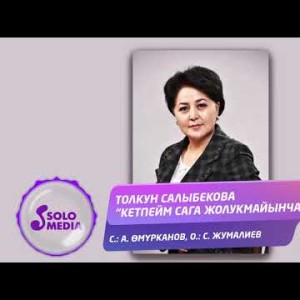 Толкун Салыбекова - Кетпейм сага жолукмайынча Жаныртылган ыр